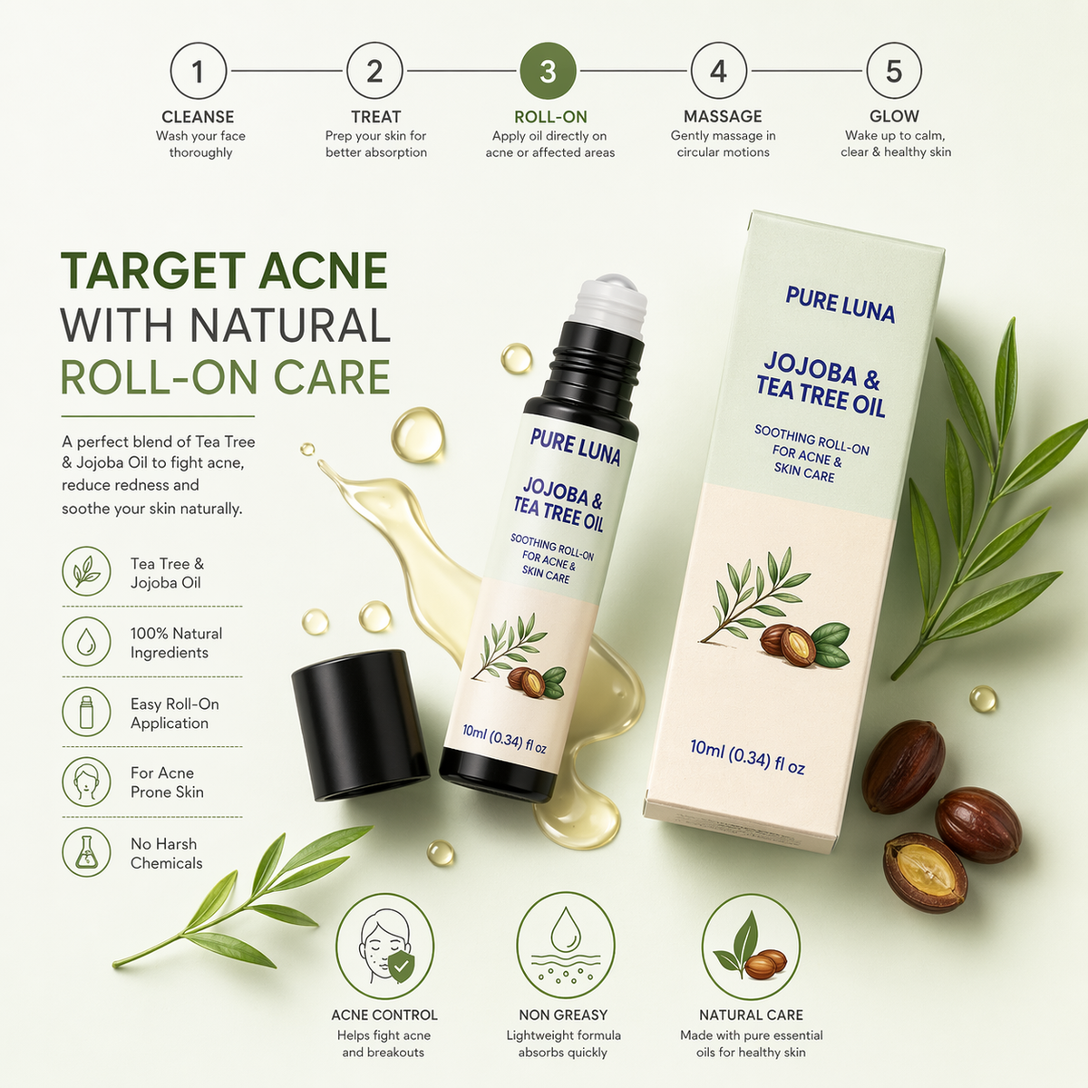 Jojoba & Tea Tree Clarifying Oil